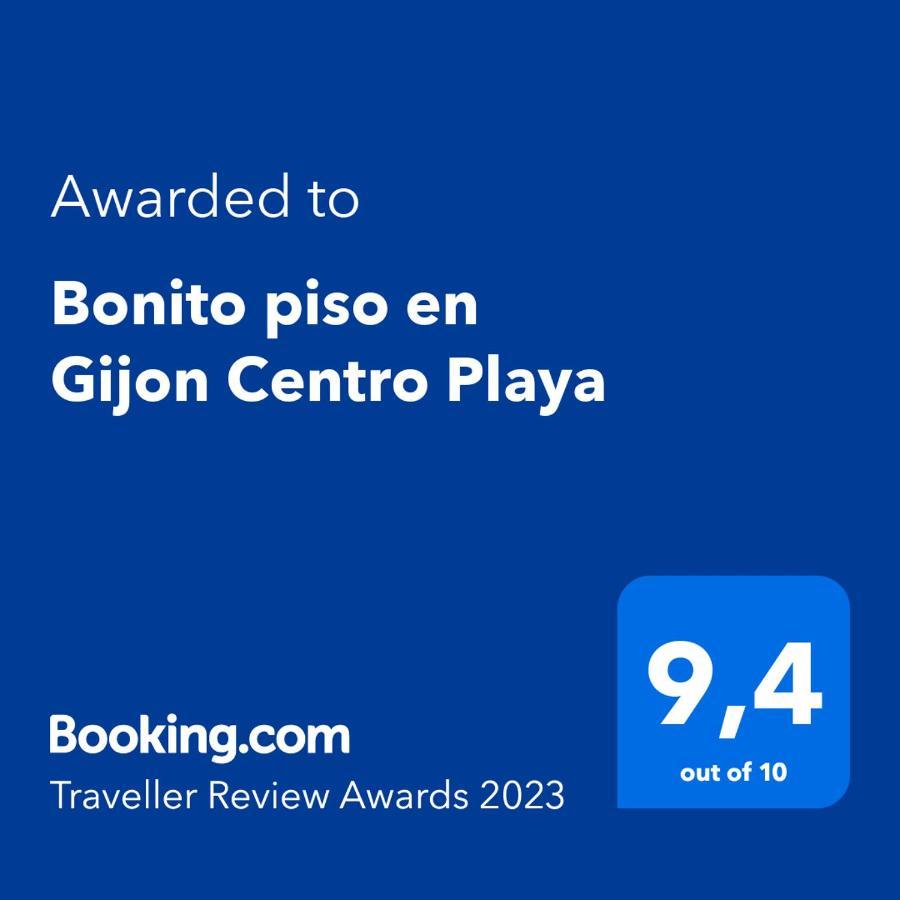 Bonito Piso En Gijon Centro Playa Leilighet Eksteriør bilde